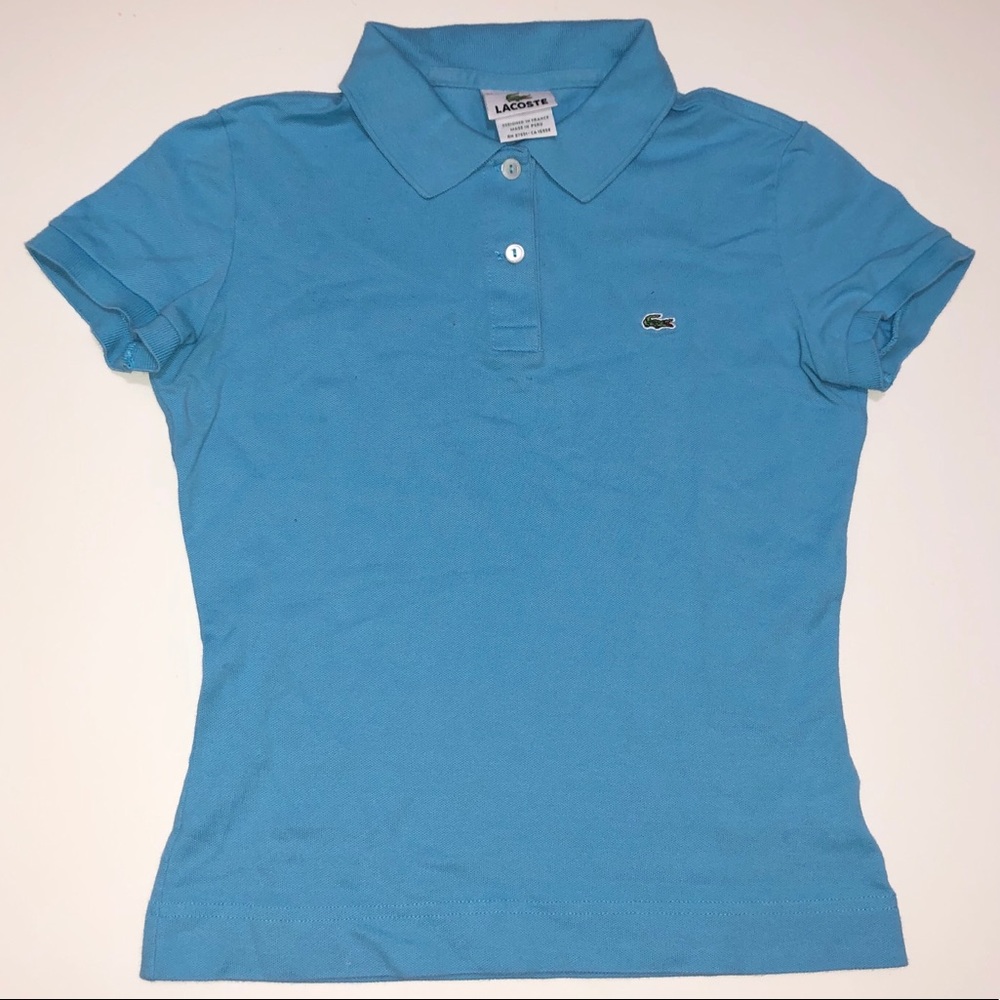 Lacoste women’s classic fit soft cotton pique polo